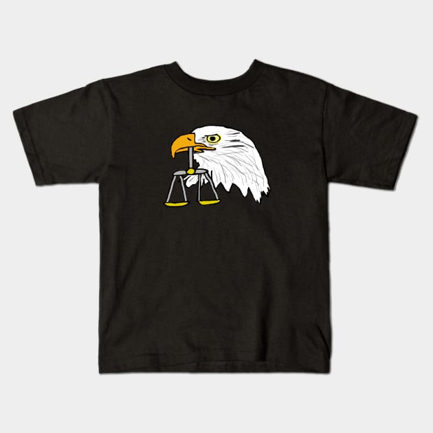 Legal Eagle Kids T-Shirt by Mark Ewbie